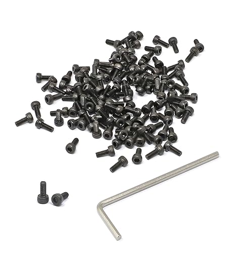 Miniatura 402 de iexcell 720 piezas de acero de aleación M4 x 6/8/10/12/16/20/25/30/35/40/45/50 de grado 12.9, tornillos de cabeza hexagonal, tornillos, arandelas