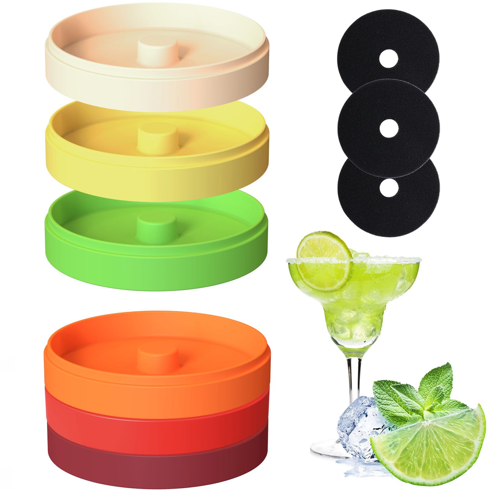 Margarita Salt Rimmer Set - Perfect Cocktail Rimming -9
