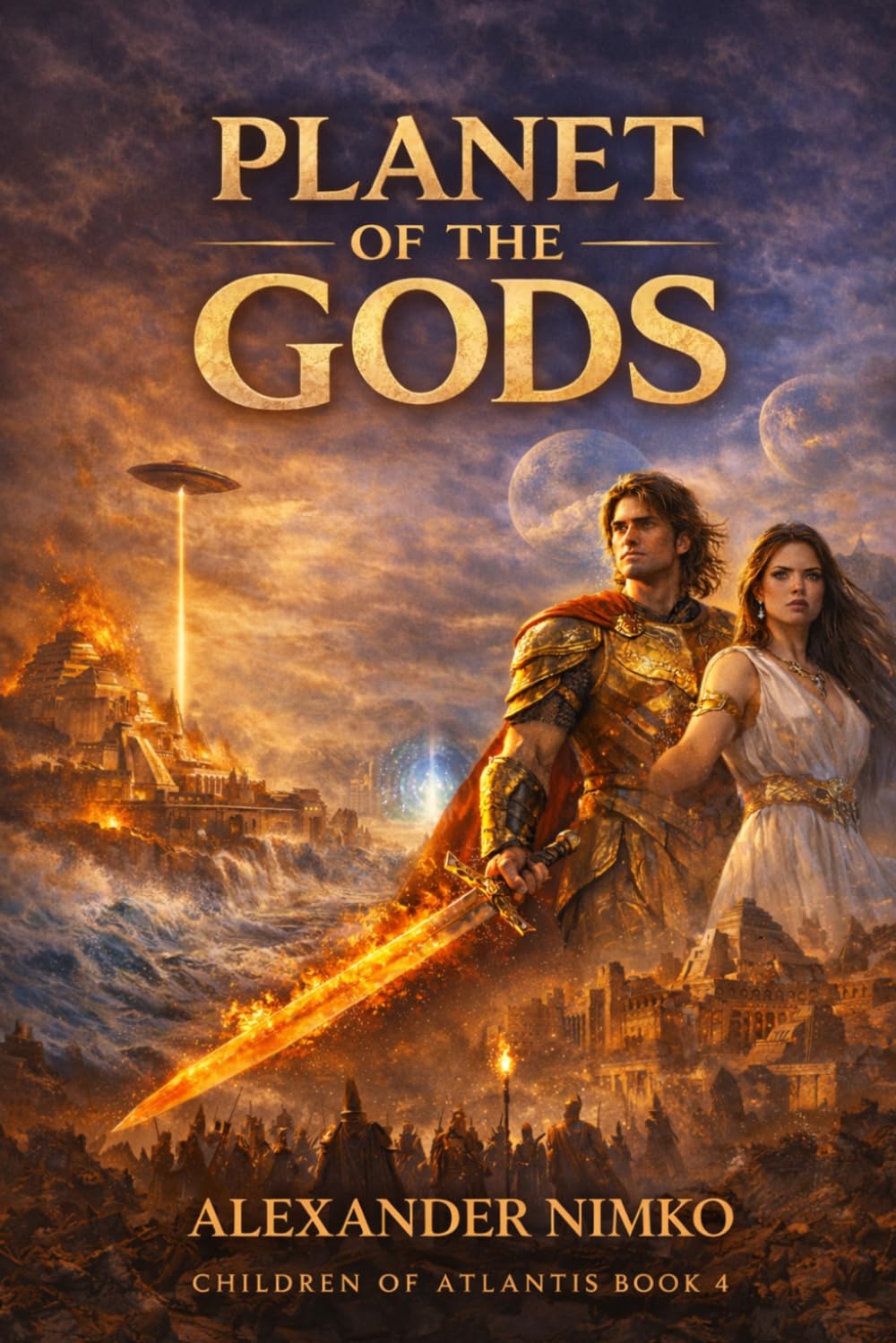 Planet of the Gods: An Epic Historical Fantasy of Atlantis, Lost Civilizations, and the War of Gods (Children of Atlantis)