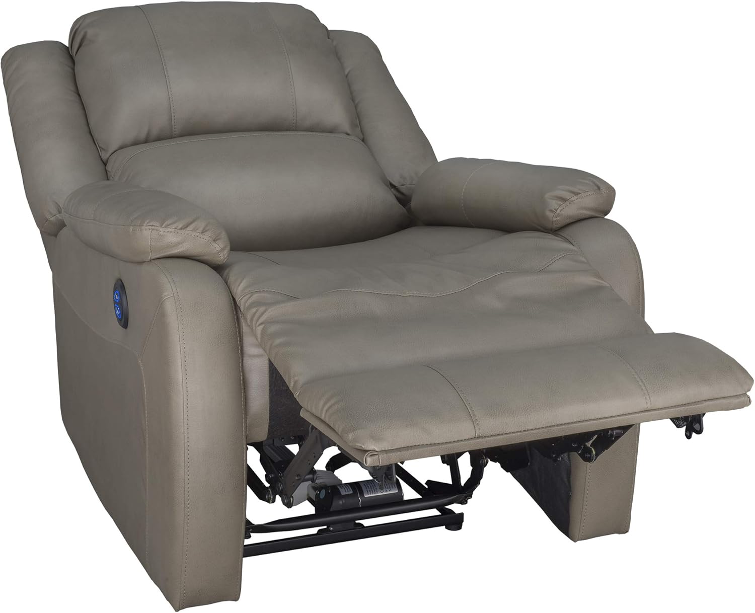 RecPro Charles Collection | 30" Powered Zero Wall RV Recliner | Wall Hugger Recliner | RV Living Room (Slideout) Chair | RV Furniture | RV Chair (Putty, 1-Pack)