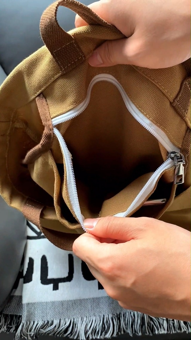 Amazon.com: Large Canvas Tote Bag for Women inside out Bag