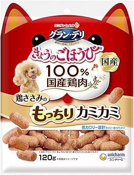 Amazon グラン デリ きょうのごほうび 鶏ささみのもっちりカミカミ 犬用おやつ グラン デリ ビスケット クッキー スナック 通販