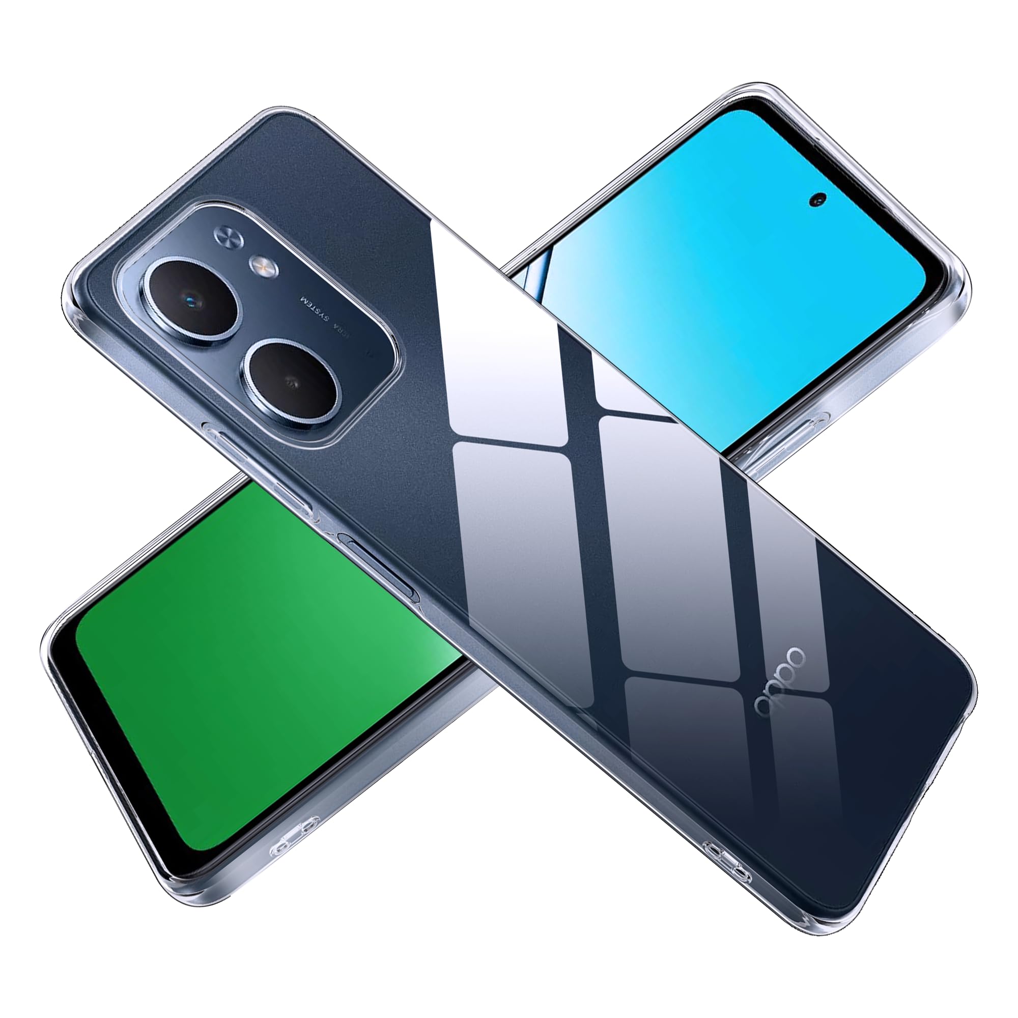 Custodia Morbida TPU E Vetro Temperato Per OPPO A5X – Protezione Totale In Un Kit Leggero E Antiscivolo