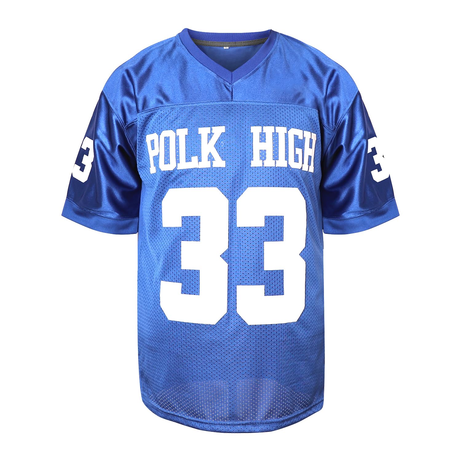 33 AL Bundy Maillot de football Bleu 90S Hip Hop Vêtements Fête