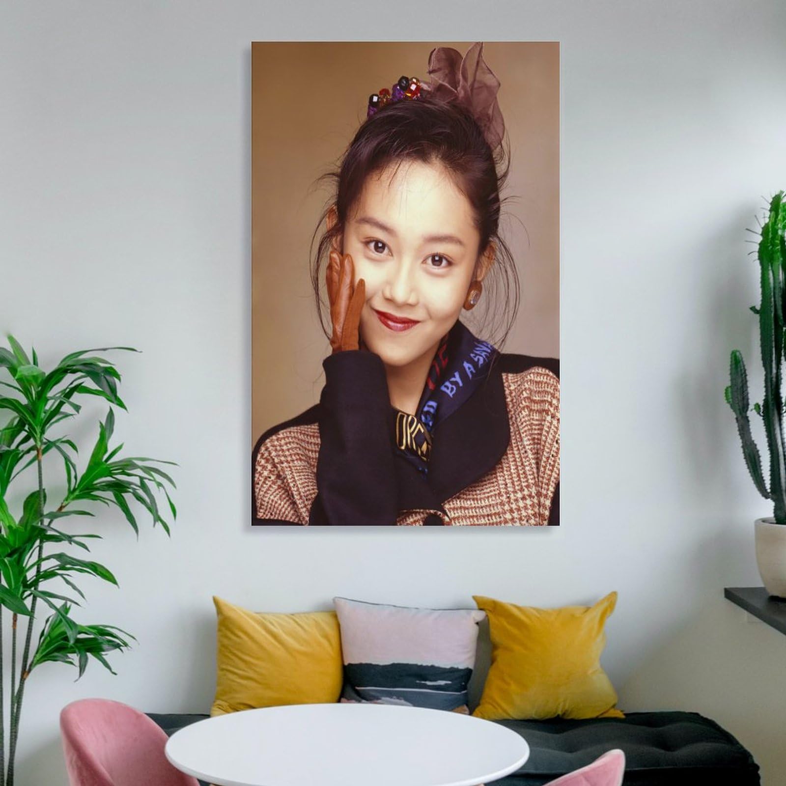 Amazon.co.jp: 浅香唯 歌手 若い頃 レトロ ポスター ポスター 装飾 絵