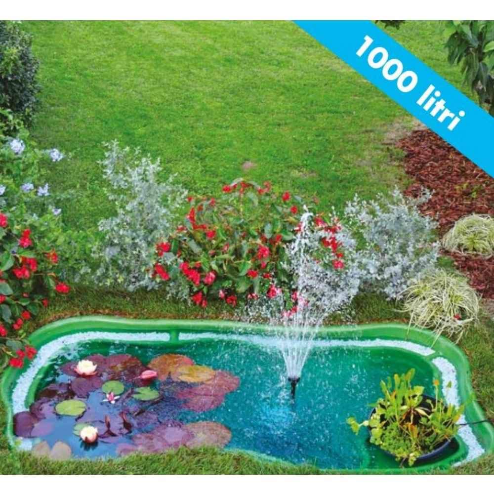 Estanque Mayor Estanque Preformado Gran Bañera Peces Verde Jardín Pond Koi Ninfee Tortugas Diy
