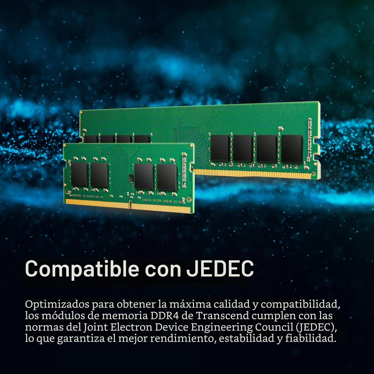 Transcend 32 GB JM3200HSE-32 Módulo de Memoria JM DDR4, 3200 MT/s, SO-DIMM