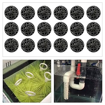 水質浄化抜群濾過材ボールろ材納豆菌入り多孔質パワーボール18L即時発送送料込み boxwater濾過材 ろ材 水槽用ろ過材 スーパーチビボールろ材 水槽