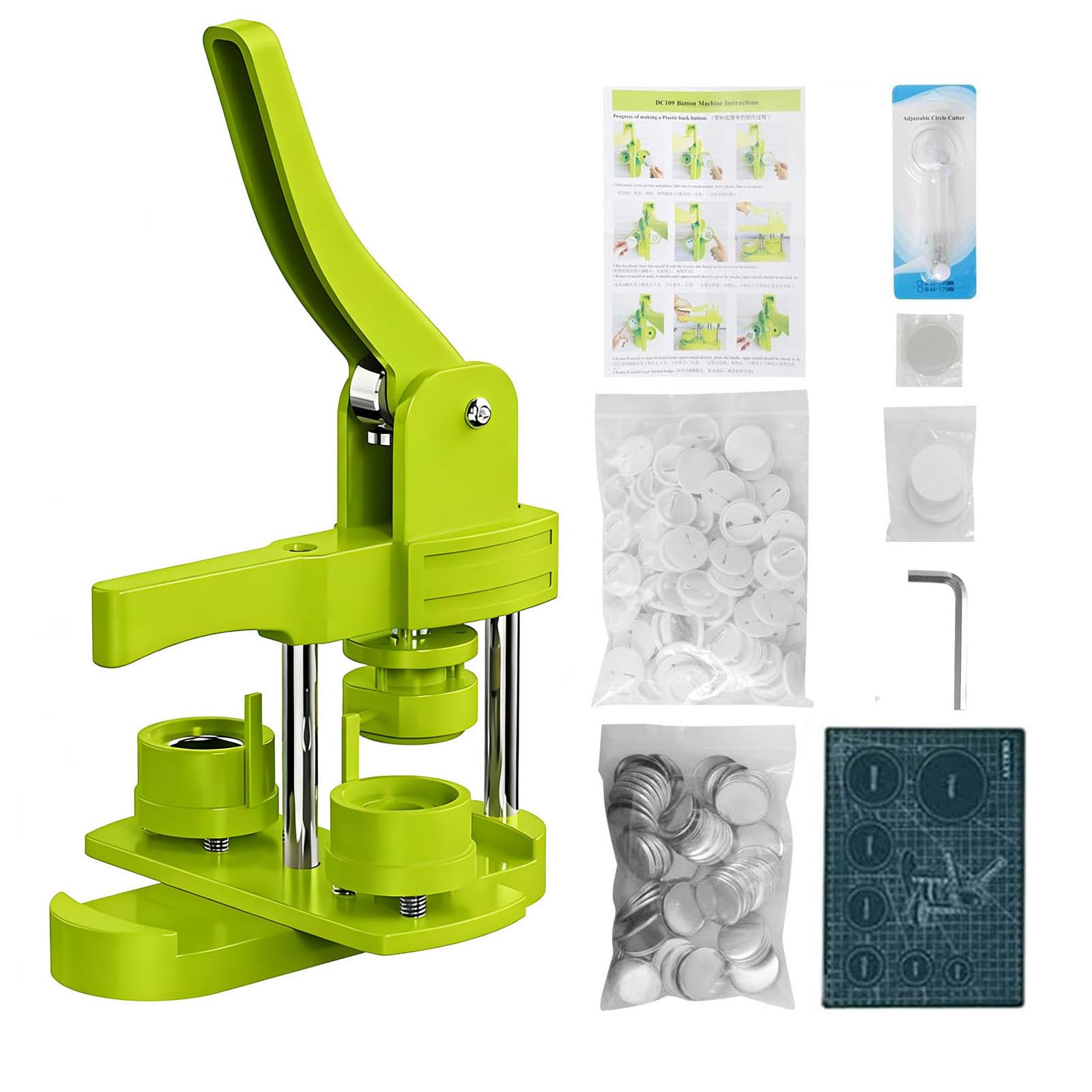 YYMTTOR 32mm Button Maker