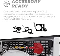 Vista 5 de Putco Paneles MOLLE para caja de camioneta Nisan Frontier 2005-2025 - Sistema de almacenamiento de aluminio