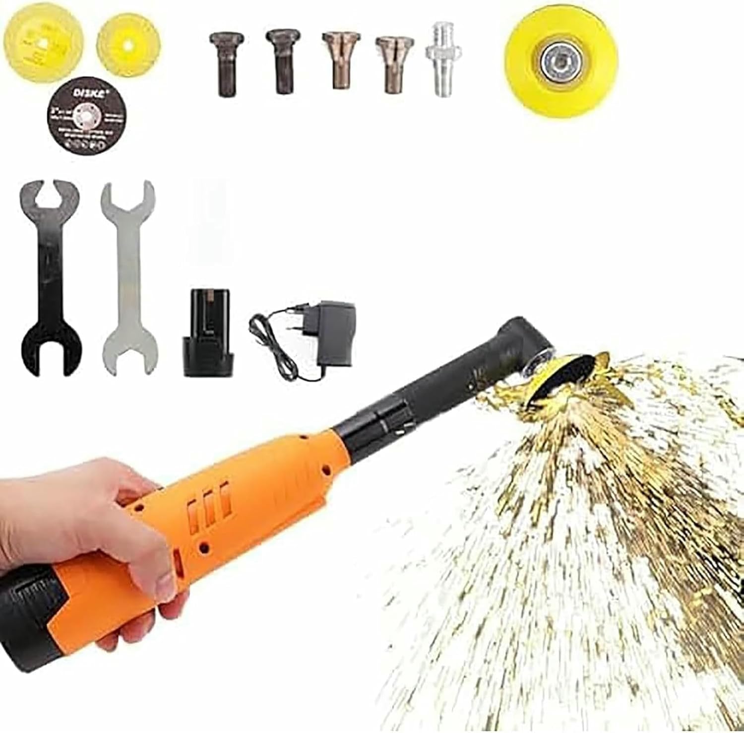 Electric Tile Seam Cleaning Machine, Tile Floor Seam Opener Cleaner, Speed: 200-18000r/90 °Angle Design & Speed 7-Speed Adjustment, for Cutting Polishing