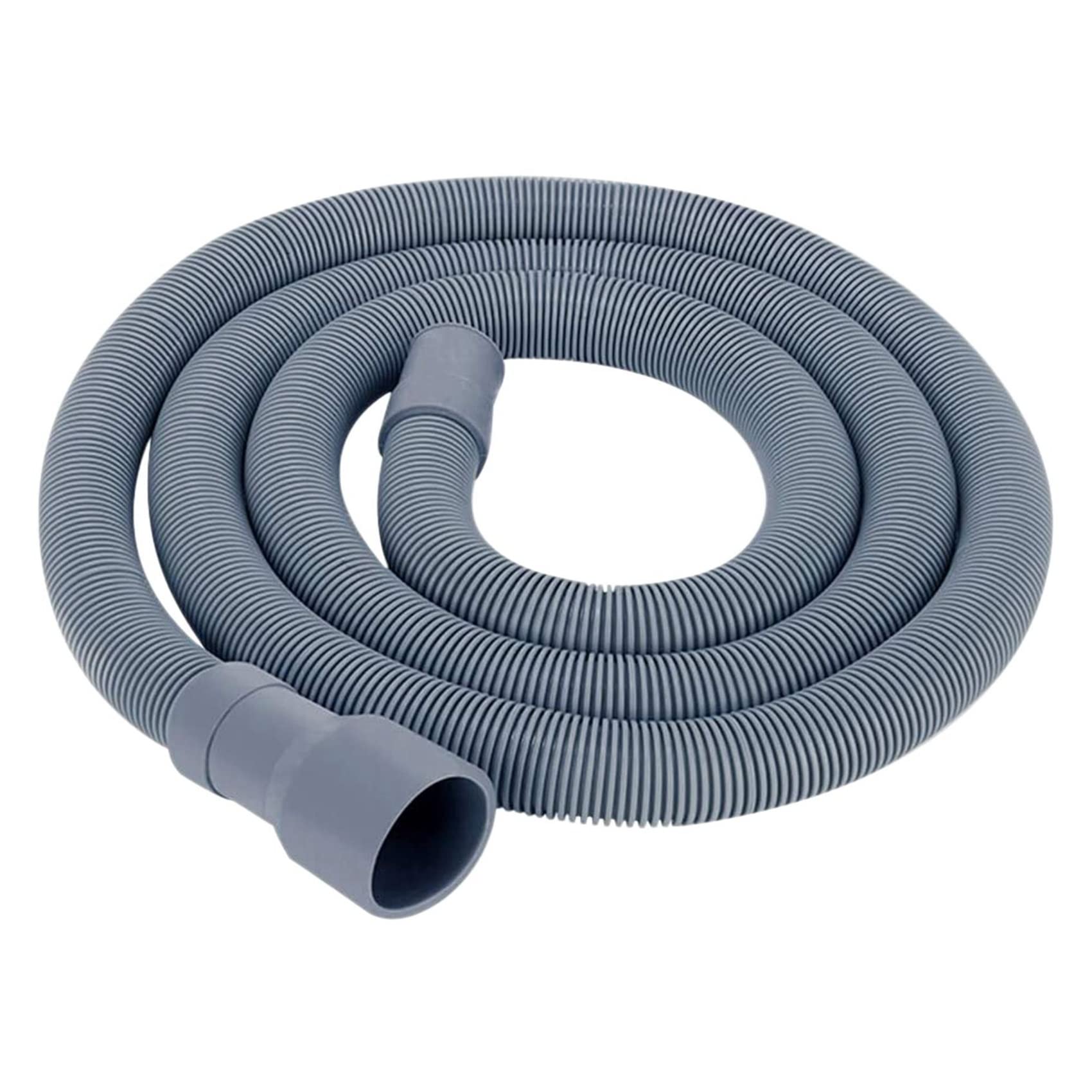 resistere ad Alta Pressione e Temperatura estremi 2X raccordi for Tubo di Scarico del Tubo di Scarico della Lavatrice Automatica del Tamburo, 1,5 Metri