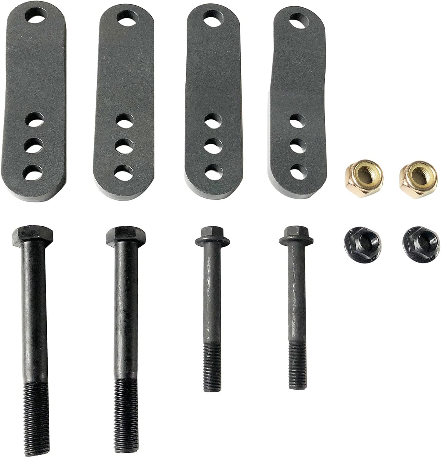 2" Rear Lift Leaf Spring Shackle Kit For 1995 1996 1997 1998 1999 2000 2001 2002 2003 2004 Toyota Tacoma 2WD 4WD 716920