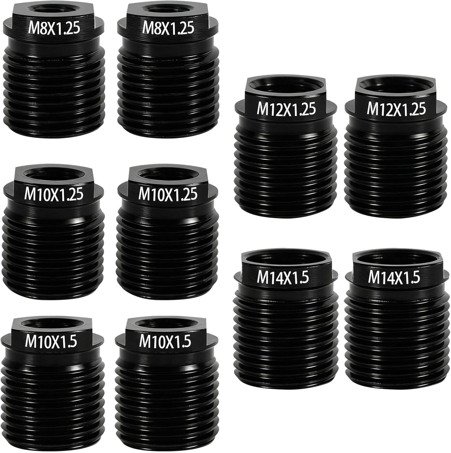 Amazon.com: CANIPHA 10Pcs Gear Shift Knob Adapter Kit, Universal ...