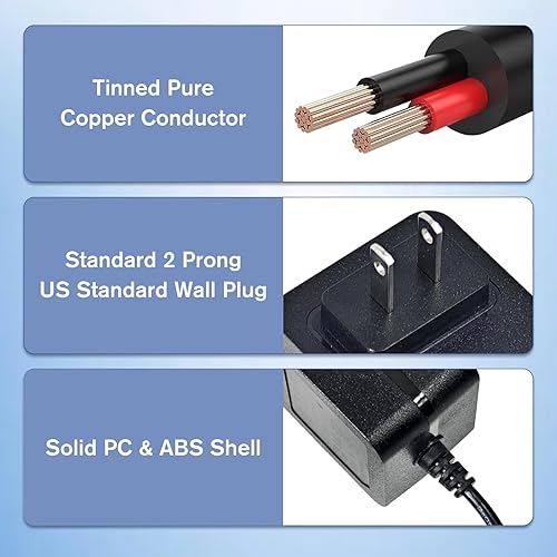 Miniatura 5 de Adaptador de 19 V CACC para MKS-1902000H, MM271W, MM371W, MM571W, MM572W, transformador MM572W, compatible con cargador adaptador de pared Mighty