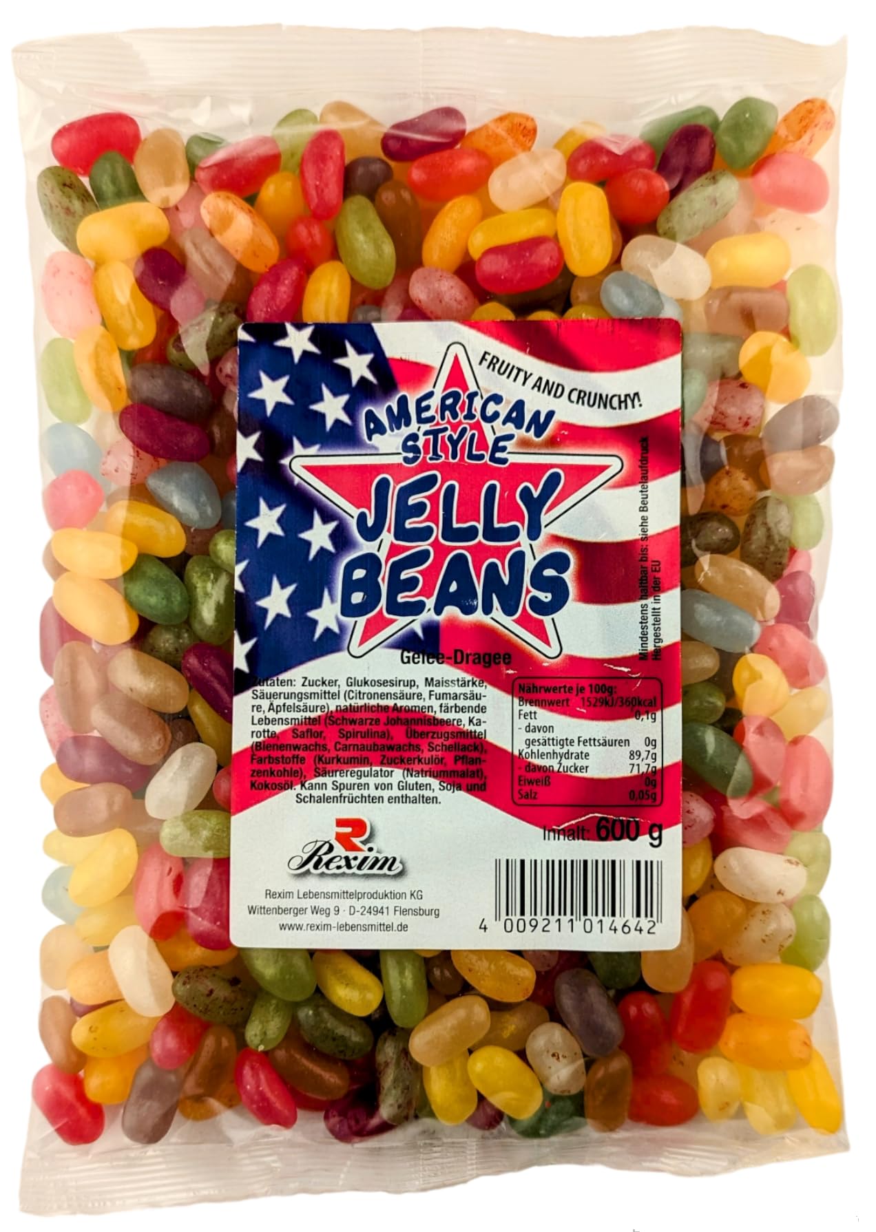 Rexim Grageas de goma americanas 600 g