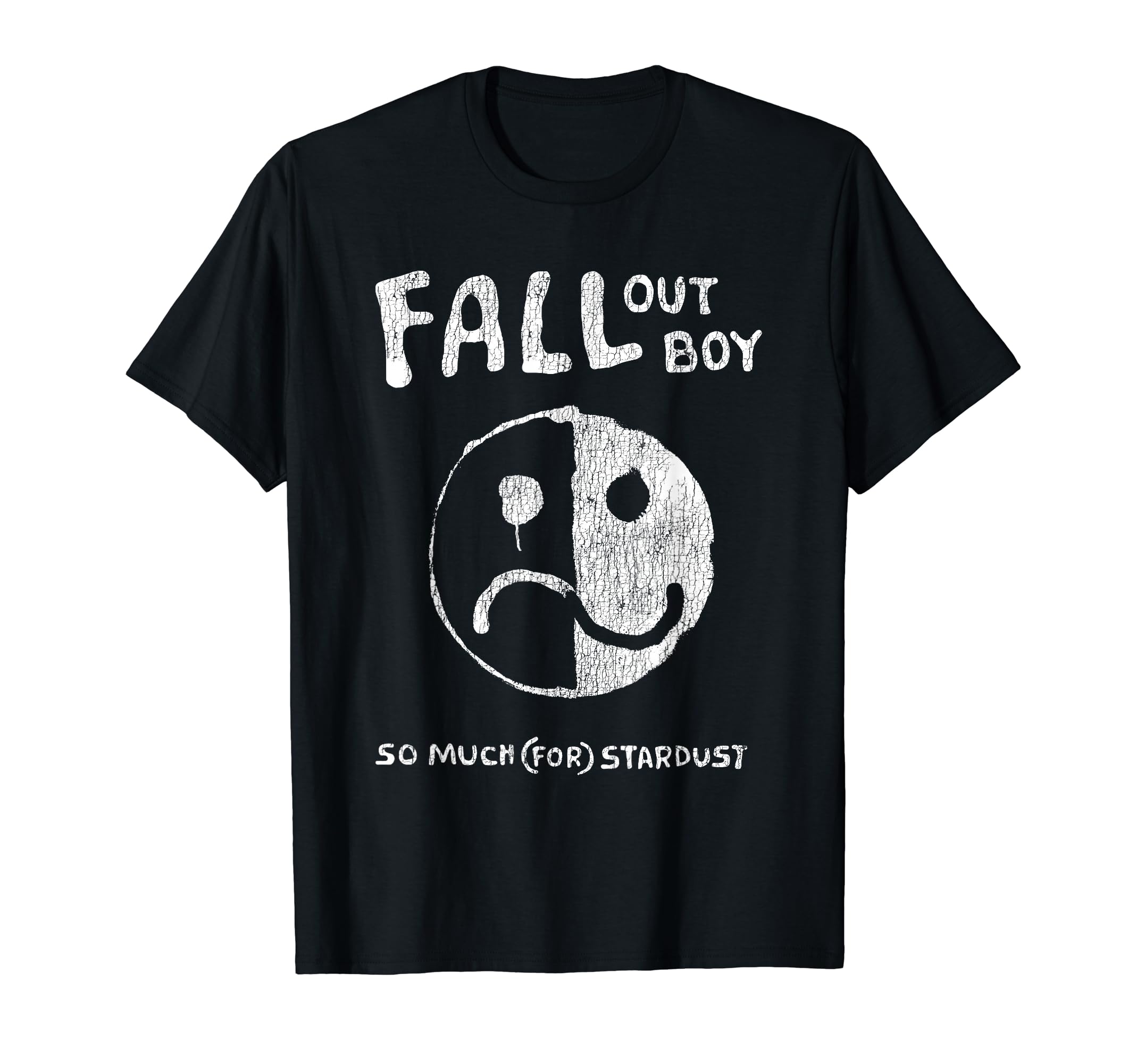 Fall Out Boy イラスト Tシャツ Lサイズ ブラック Amazon | フォール・アウト・ボーイ-スマイル・フロウン Tシャツ | T