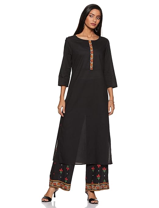 Buy Amazon Brand Tavasya Women's Cotton Salwar Suit Set at Amazon.in