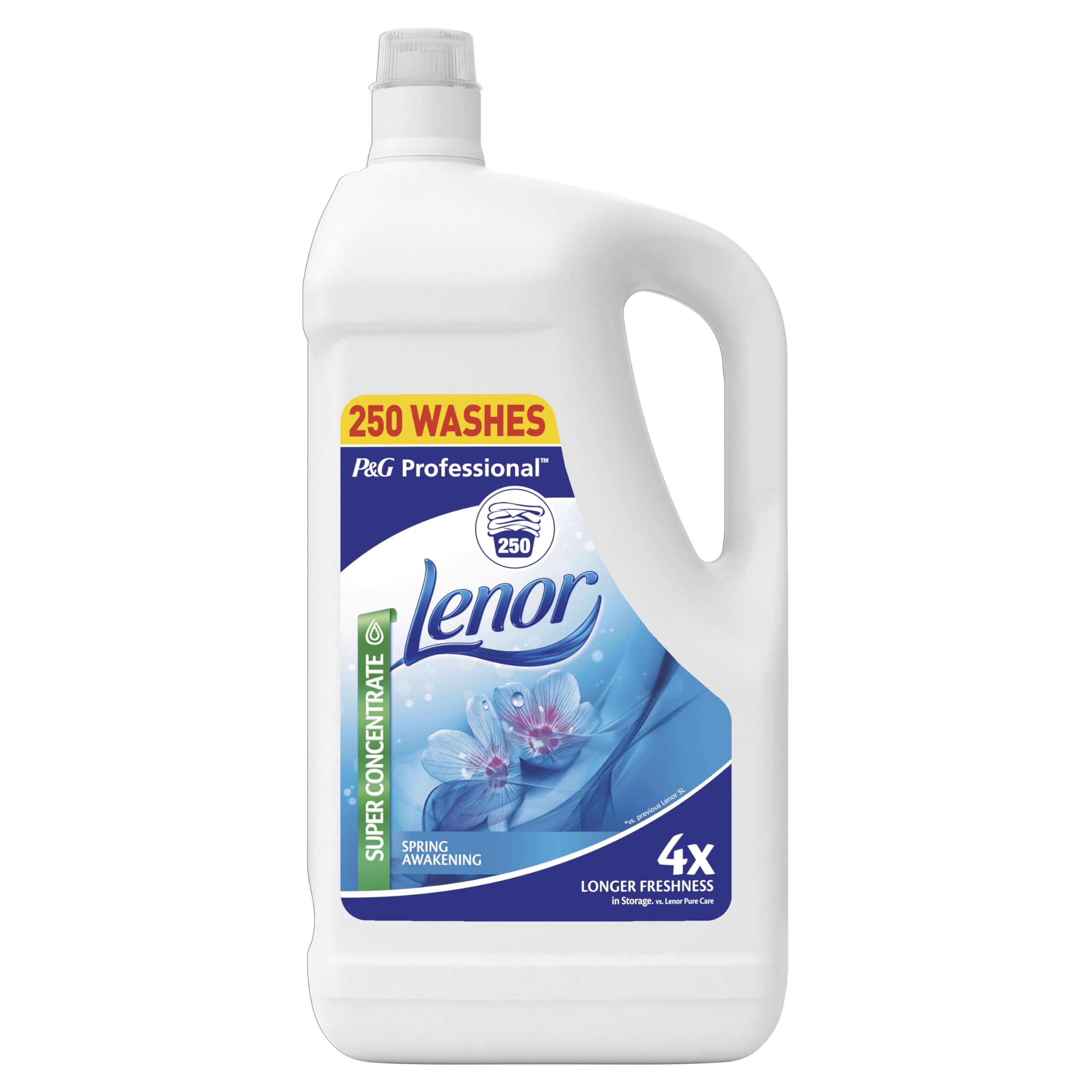 Lenor Spring Awakening 250 Wash Fabric Conditioner, 5 L