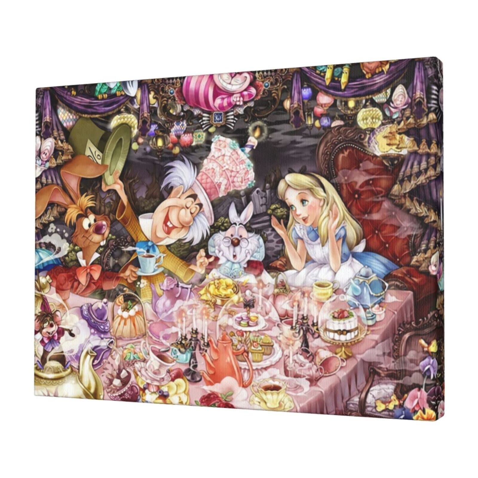 Amazon.co.jp: 不思議の国のアリス アニメ アートパネル アート