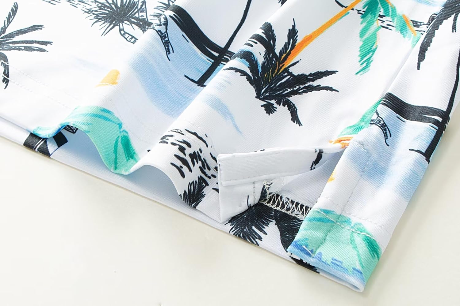 Mens Golf Shirts Quick Dry Moisture Wicking Casual Short Sleeve Performance Athletic Print Collared Stylish Men Polo Shirt - Image 5