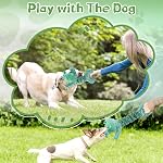 Fuufome Dog Toy for Aggressive Chewers:Large Plush Dog Toys with Squeaker to Keep Them Busy