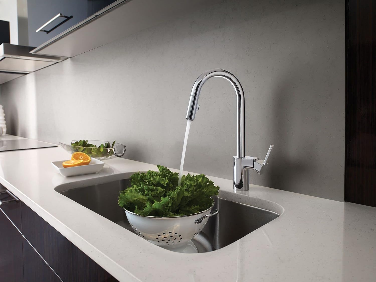 One-Day Sale: Up to 40% Off Moen 7565 Align One-Handle Modern Kitchen Pulldown Faucet with Reflex and Power Clean Spray Technology, Chrome