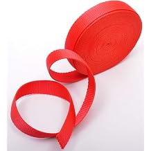 Trimz Webbing, 25mm x 5m, Red