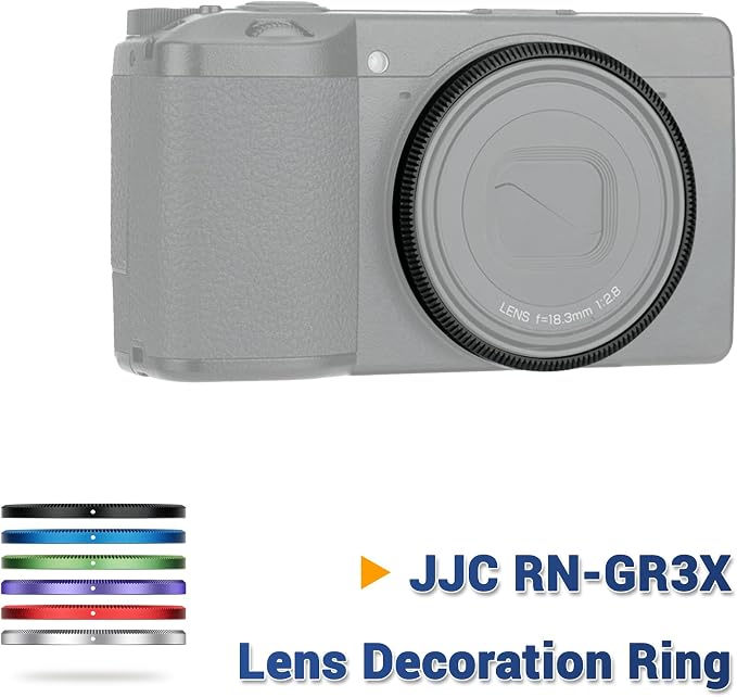 Anillo Decorativo para Lente Ricoh GR IIIx, Rojo miniatura 2
