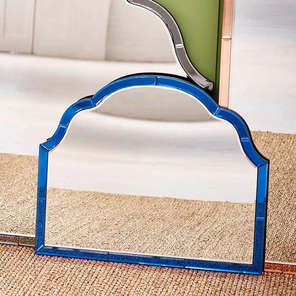 Milton & Oldbrook Miroir Mural 60 x 50 cm Montana Bleu