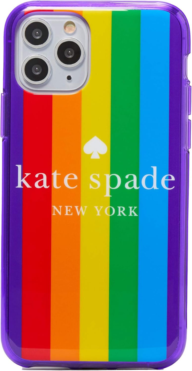 ☆新品 kate spade iPhone13Proケース rainbow 虹