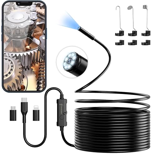 Automotive Inspection Tools, Suitable for inspecting Kitchen Drain Pipes and