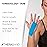 THERABAND Kinesiology Tape, Blue/Blue, 2\'\' X 103.3 Foot Bulk Roll, with XactStretch Indicators, Long-Lasting Athletic Tape for Shoulder & Knee, Latex-Free Sports Tape, Water Resistant, Cut-to-Length