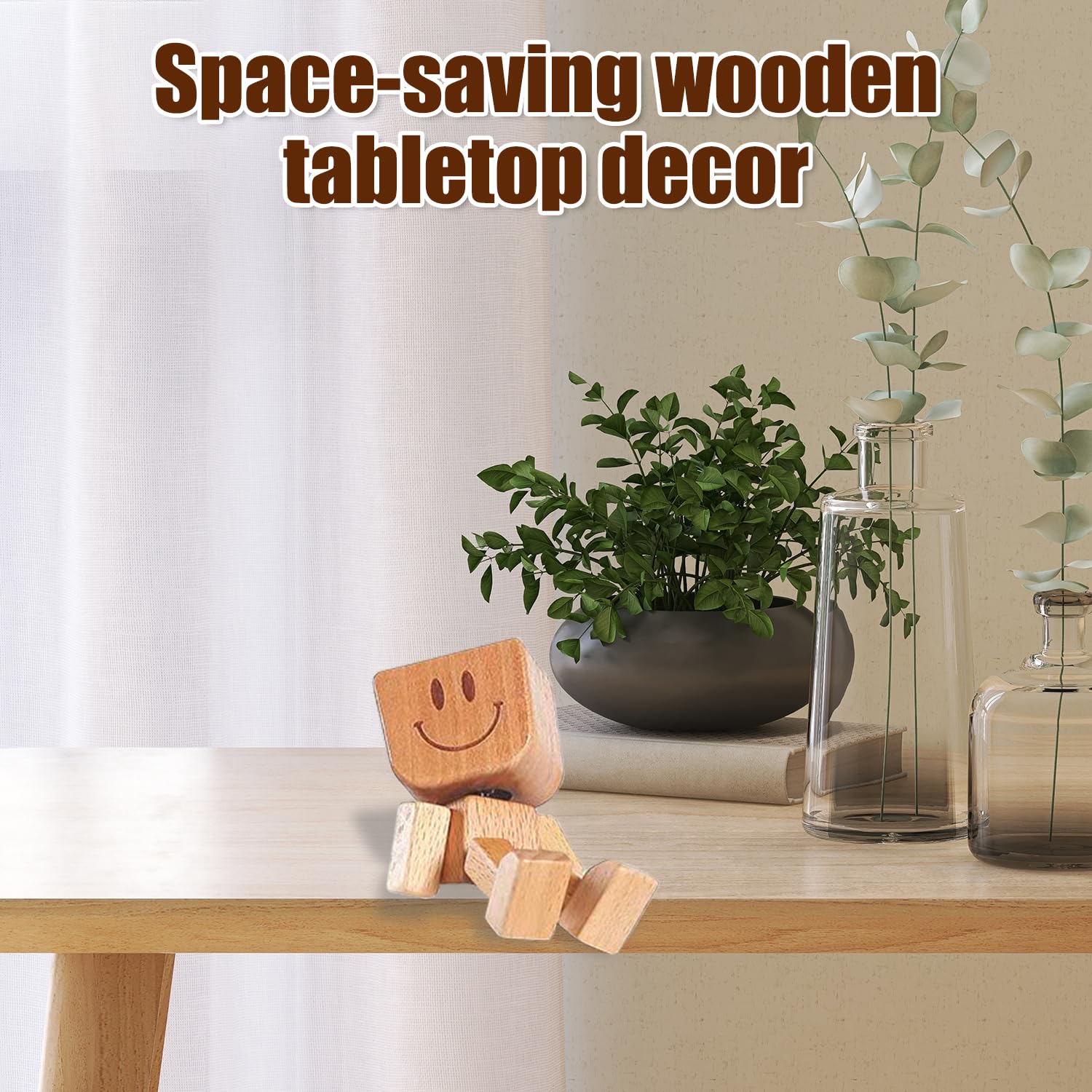 Bonhomme En Bois Articulé Relaxdays Lot De 2 Mannequins Articulés, Figurines En Bois, 20 Cm Mannequin Bois Articulé