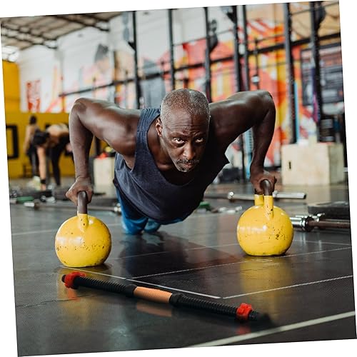 Miniatura 3 de Kisangel 1 juego de barras de mancuernas ajustables, barra de mancuernas ajustables, equipo de entrenamiento, barra de rizo, barra de mancuernas