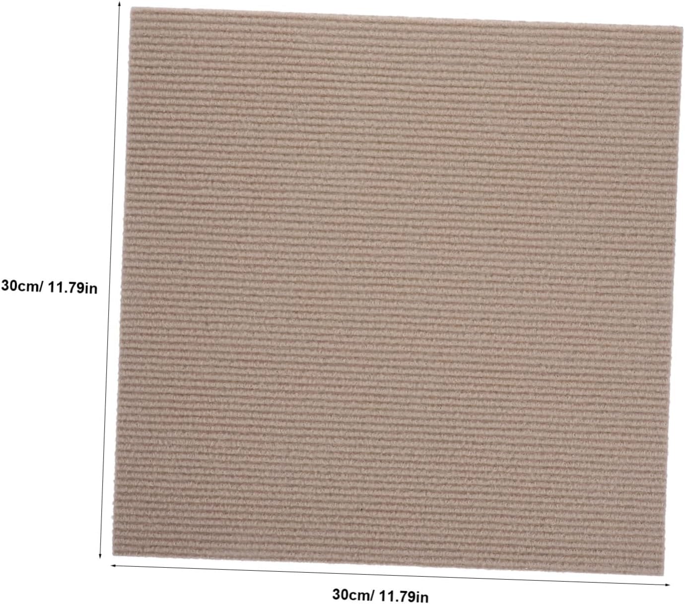Ciieeo 10pcs Peel and Stick Carpet Tiles - Flooring Mats Easy to Clean for Use Self-Adhesive for Quick Installation
