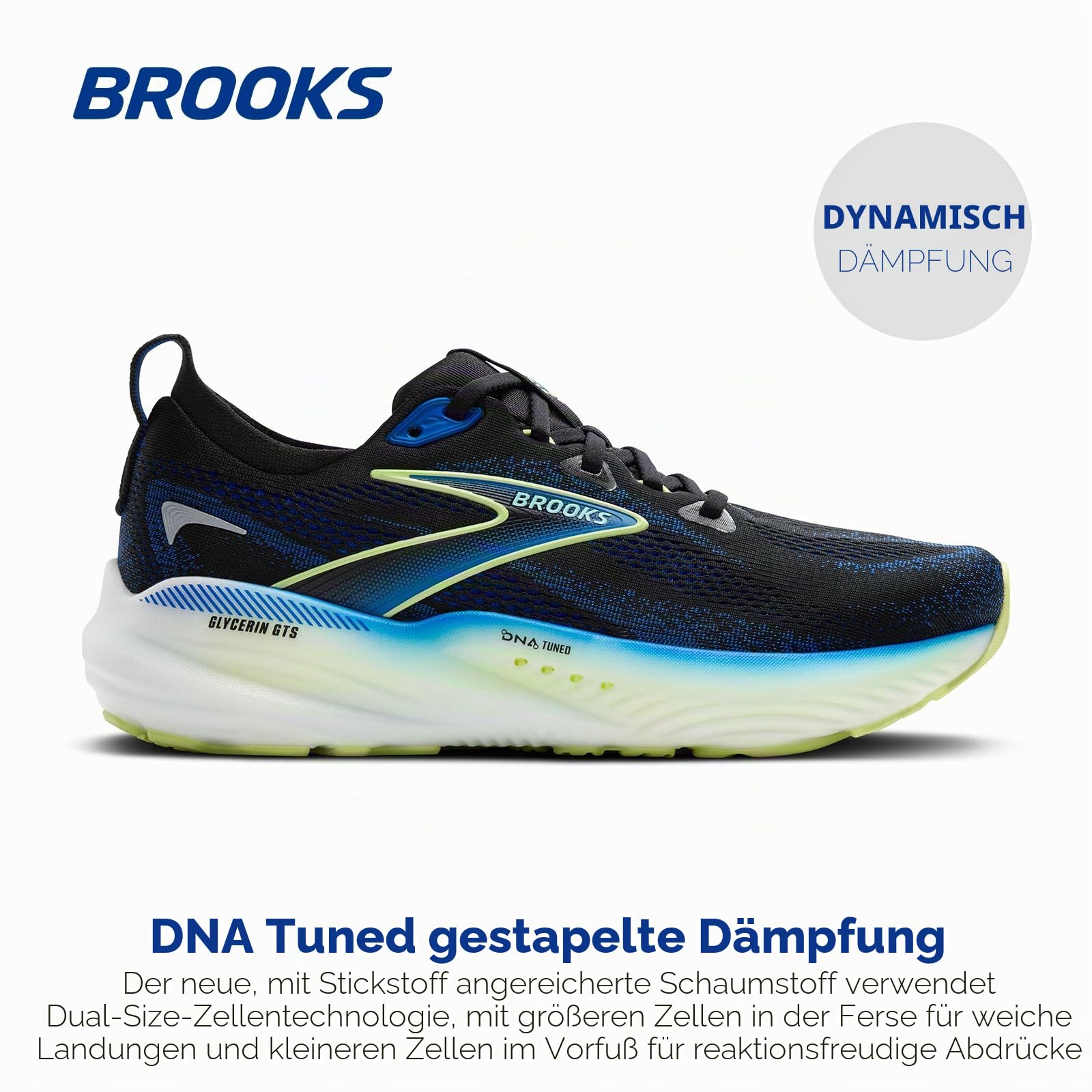 Brooks Men's Glycerin GTS 22 Running Shoes