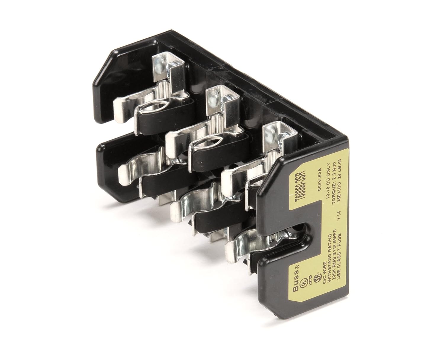 Hatco 0241030 600V 60 Amp 3 Phase Fuse Block Industrial