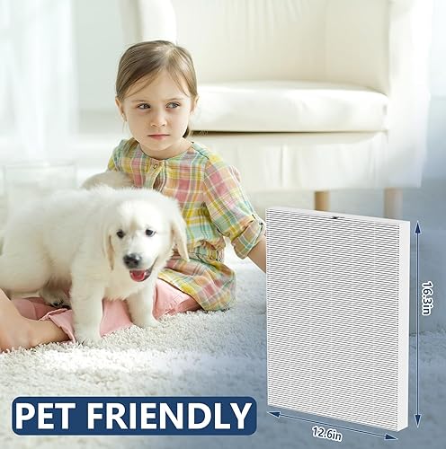 Miniatura 4 de Colorfullife Paquete de 4 filtros HEPA 115115 True A para Winix PlasmaWave 5300-2, C535, P300, 6300-2, 5300, 9000, filtros HEPA H13