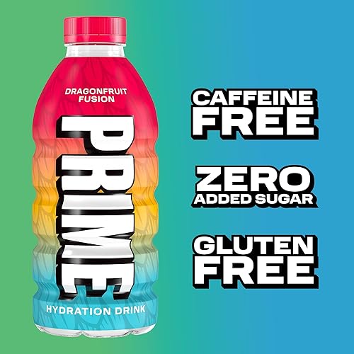 Miniatura 5 de PRIME Hydration VARIETY - Bebidas deportivas, electrolitos mejorados para reponer líquidos, 177 mg de BCAAs, vitaminas B, antioxidantes, bajo en