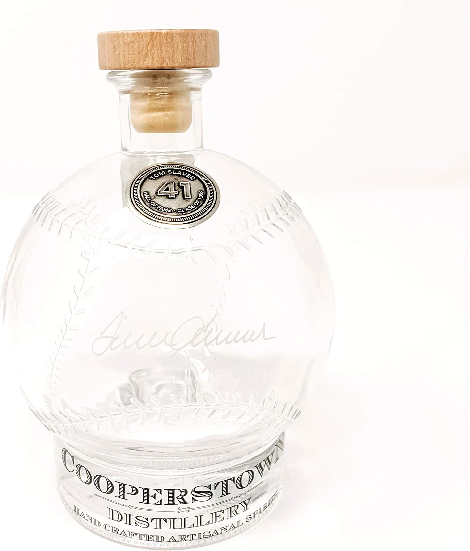 Cooperstown Distillery Tom Seaver National Baseball Hall of Fame Licensed Engraved Signature Series Decanter | 750mL