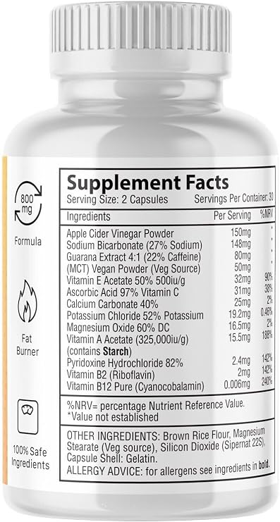 B+ Weight Managment Capsules, 30 Days Supply - 60 Capsules - Nutrizet Ltd