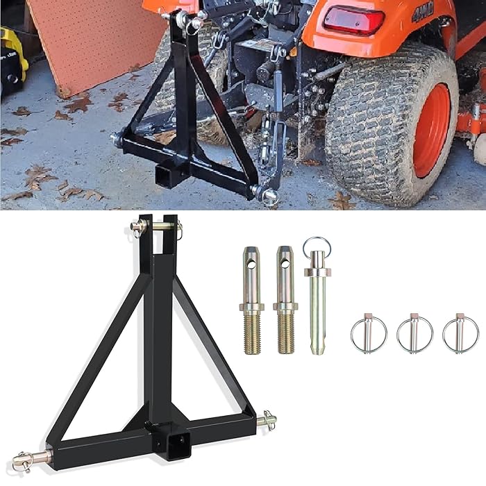 Buy 3 Point 2" Receiver Hitch, AAIWA 3 Point Trailer Hitch Adapter