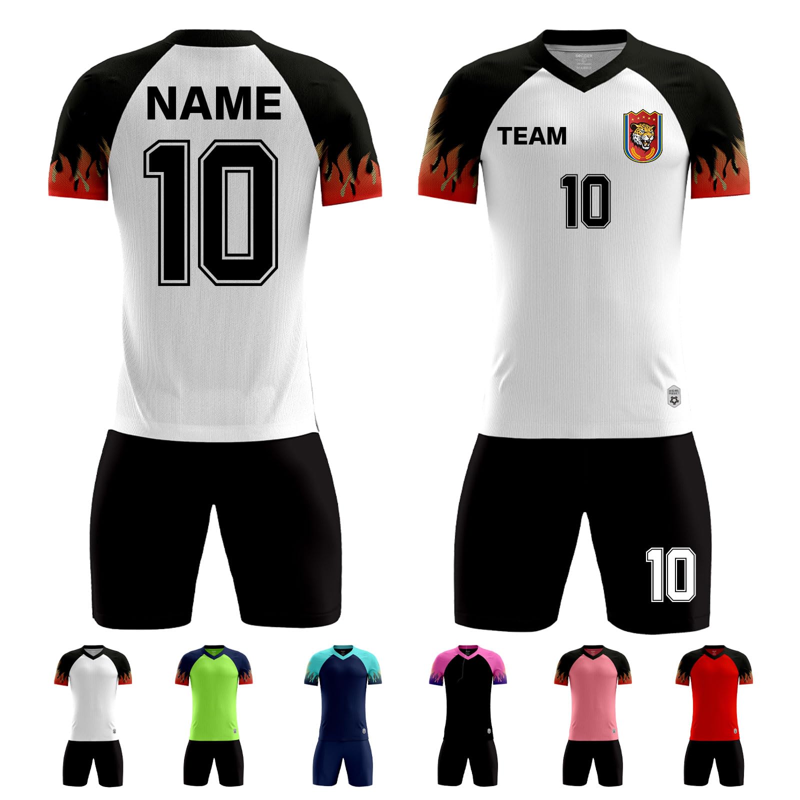 ORYG Custom Soccer Jerseys for Boys Girls Personalized Soccer Team Uniform for Adult with Name Number Team Name Logo