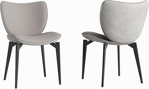 Juego de 2 sillas de comedor modernas con patas de madera maciza, cómodos juegos de mesa y sillas para cocina, comedor, solución de asiento de silla