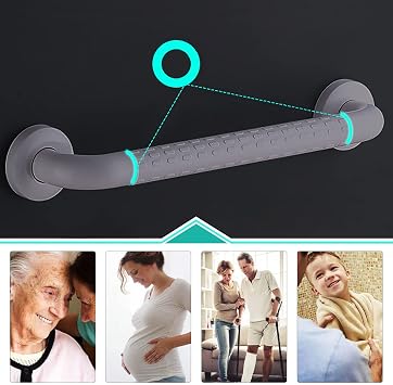 Bathroom Grab Rails Safety Hand Rail Support, Disability/Mobility Aids 30cm