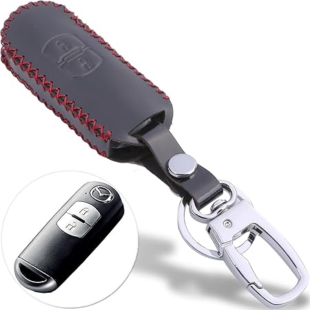 Amazon カーメイト 車用 キーケース リモコン マツダ ブラックメッキ カーボン調 Dz332 車 バイク 車 バイク