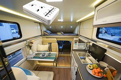 Miniatura 3 de Termostato RV (solo horno de refrigeración/calefacción) Controlador analógico de 6 hilos Controlador de sistema de calefacción y refrigeración para