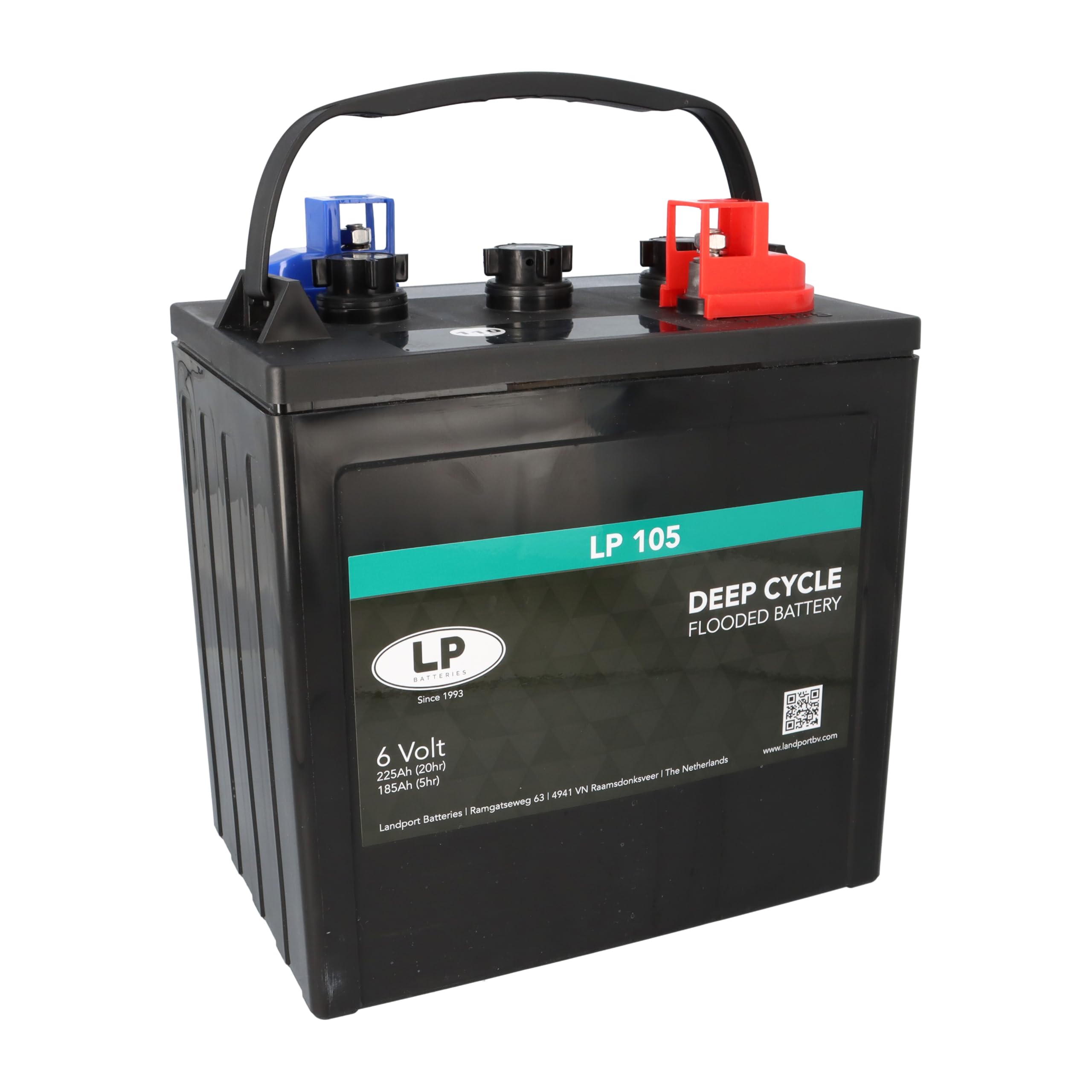 Set: 4× 6V 225Ah Deep-Cycle Traktionsbatterie – zyklenfest & robust – für Golf Carts, Reinigungsmaschinen & Hebebühnen – UTL – kompatibel Trojan T-105/T-105 Plus, Crown CR220HD, Q-Batteries 6DC-225