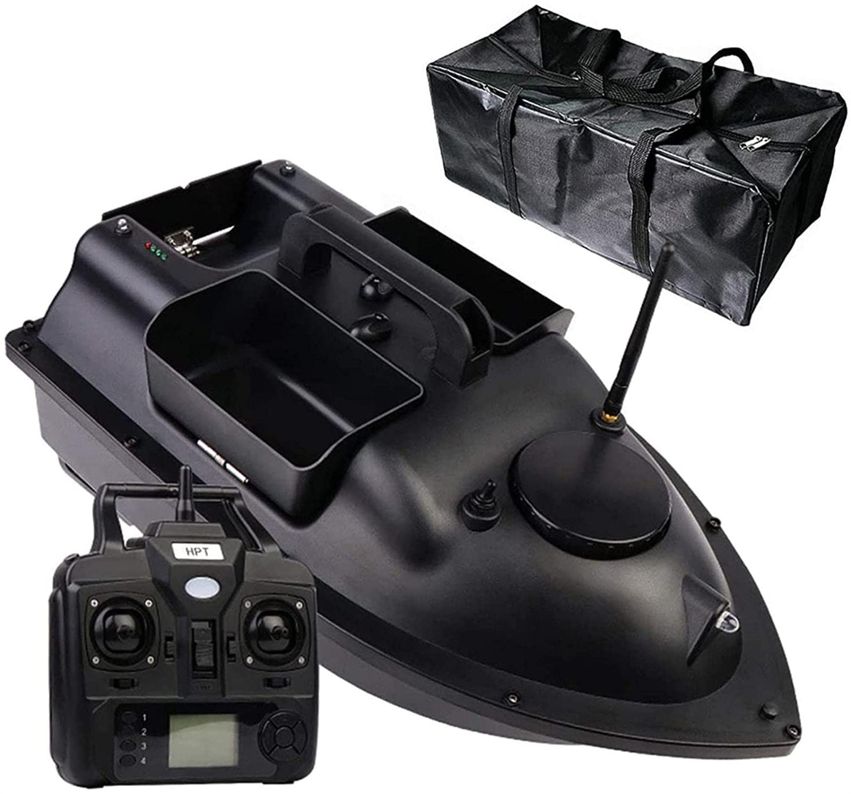 Bateau d'amorçage GPS anti-panne avec batterie 12000 mAh et portée de 500m